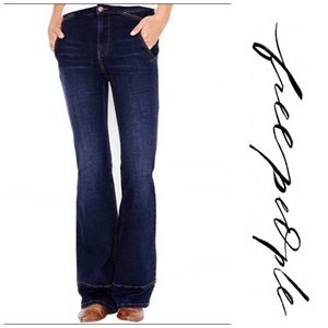 Free People Bell Bottom Jeans size 24